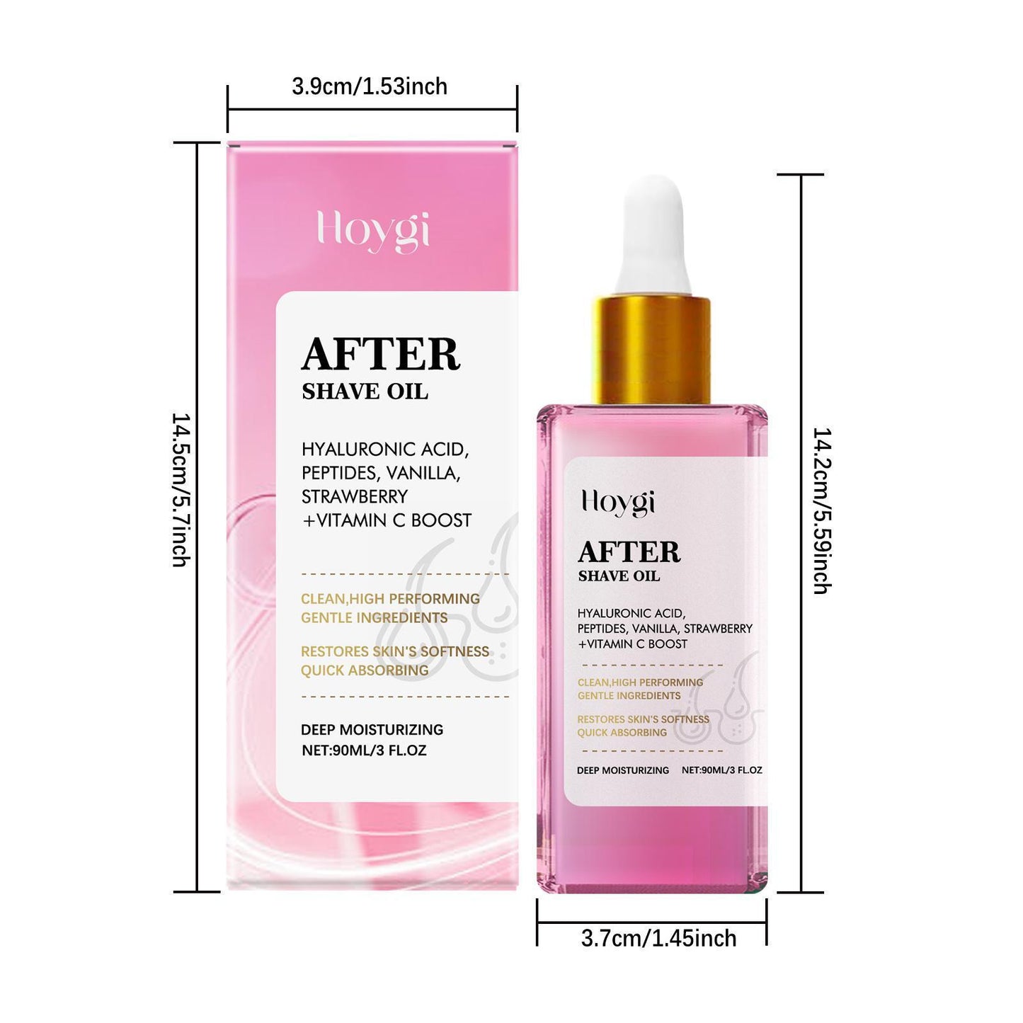 2026 Updated OEM - Hoij Strawberry Aftershave Oil Soothing And Moisturizing Daily Care