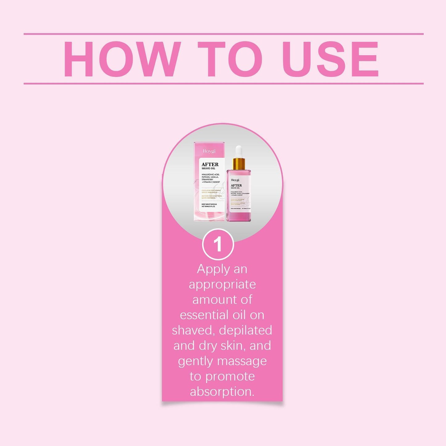 2026 Updated OEM - Hoij Strawberry Aftershave Oil Soothing And Moisturizing Daily Care